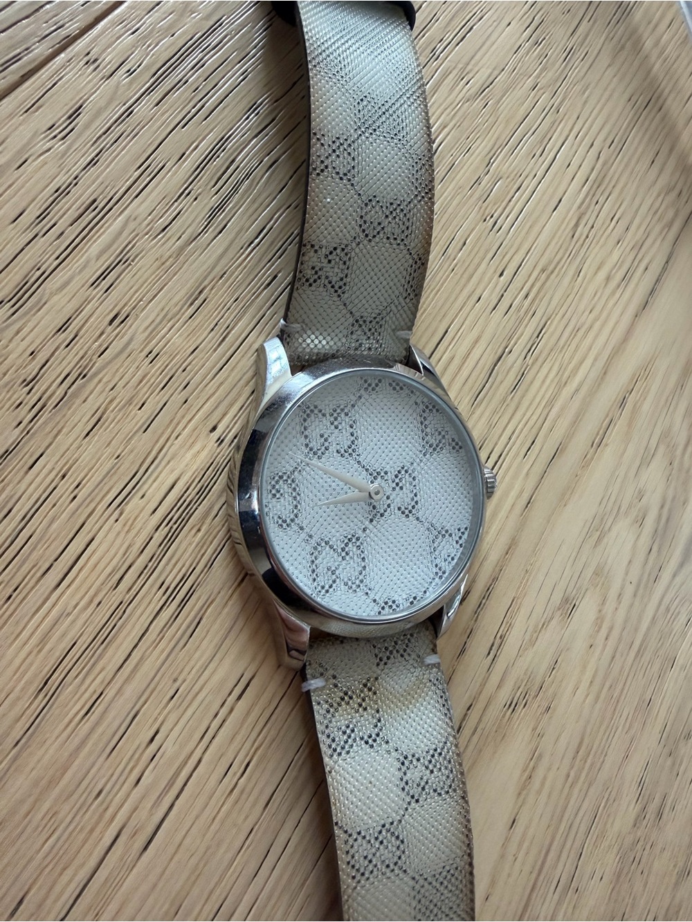 Gucci Monogram Canvas Watch
